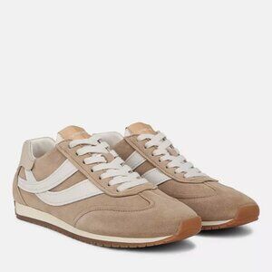 VINCE OASIS SNEAKERS WOMENS Color: new camel/white foam SIZE 12